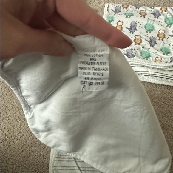 Copper Pearl Burp Cloths | Set of 7 - Picture 8 of 8